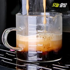 THE소울빈 CV 글라스 그립샷잔 110ml, 1개