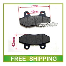 Zongshen loncin lifan xmotos 아폴로 카요 50cc 70cc 90cc 110cc 125c 먼지 자전거 핏 자전거 리어 브레이크 패드 액세서리 무료 배송/Zongshen loncin lifan xmotos 아폴로 카요 50c, 1개