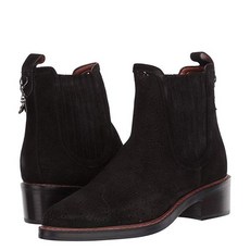 코치 여성 Bowery Chelsea Boot Tea Rose Black