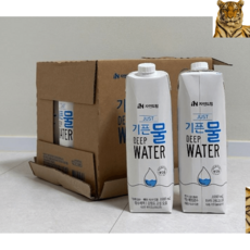 자연드림 기픈물 시원한 해양심층수 기픈물 1000mL(12개입), 1L, 48개