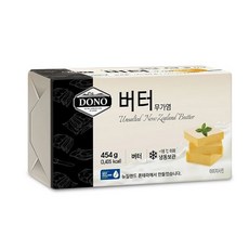 폰테라 도노버터 454g 유크림 100% 무염버터 [아이스박스 무료], 6개