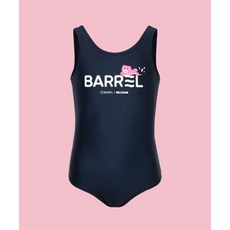 BARREL 배럴X벨리곰 키즈 여아 U백 수영복 딥네이비 (B3SKSWS099DNV)