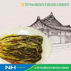 한국농협김치 청산 갓김치3kg, 1개, 3kg