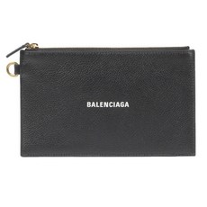 BALENCIAGA [명품]발렌시아가 스트랩 카드 홀더 파우치 블랙 659783 1IZIM 1090 - 발렌시아가스트랩