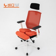 노바디체어 사무용 학생 기능성 의자, K-55 오렌지