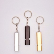 호루라기 호신용 액막이 열쇠고리 평안 생존용품 부적 안전 EDC 삼재막이 밤길 야영, 그린, 1개