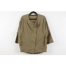 (SHESMISS)쉬즈미스 카키 심플 캐주얼 자켓(55)