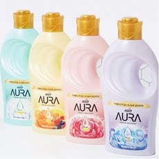 SCW50C1AC 아우라 섬유유연제 미드나잇골드 3종택일 화이트플로럴 섬유제 1000ml 용기 컬러풀베리 스윗만다린 일반 섬유유연제, 소상공 컬러풀베리