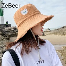 Zebeer 버킷햇 스윗 여성 보넷모자 봄 가을 여름 여자 버킷햇 챙넓은모자 리뷰 후기