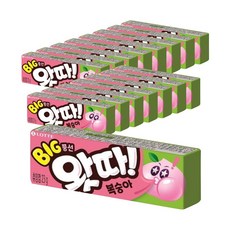롯데 왓따 복숭아맛 풍선껌 23g 16개입 한상자, 16개