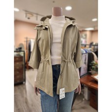 BCBG Y 위탁 후드 미들 점퍼 _ B4B3Y981 72 [M/BEIGE]