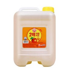 오뚜기 2배 사과식초 18L, 1개