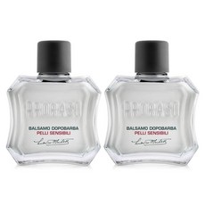 Proraso 이탈리아 프로라소 화이트 센시티브 에프터 쉐이브 로션 100ml 2팩, 2개