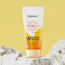 유브이 디펜스 선크림 4 in 1 UVA UVB 이중차단 들뜸없는밀착력 SPF50+ 70g