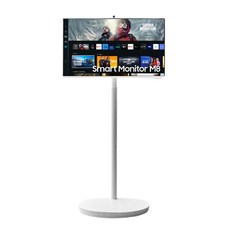 삼성전자 스마트모니터 삼탠바이미 M8 UHD 4K 32인치 웹캠 내장 화이트+거치대 포함 LS32CM801UK-ST, 단품, 단품