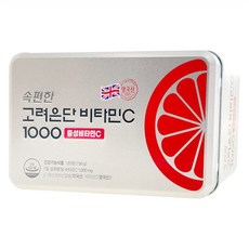 식약처 인증 속편한 고려은단 비타민C 1000 영국산 중성 비타민씨 1통 남성 여성, 1개