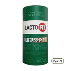 종근당건강 락토핏 당케어 프로 프로바이오틱스 아연 30포 1통 유산균 바나바잎, 60g, 1개