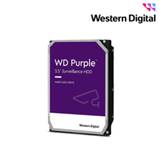 웨스턴디지털 WD PURPLE HDD CCTV용 8TB WD84PURZ - 웨스턴디지털8tb