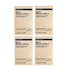 여에스더 글루타치온 5X 필름 에스더 포뮬러 4개월, 4박스, 30매