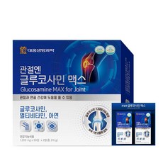 대웅생명과학 관절엔 글루코사민 맥스 3개월분 MSM 연골 관절 무릎 영양제, 180정, 1개 180정, 216g, 1개