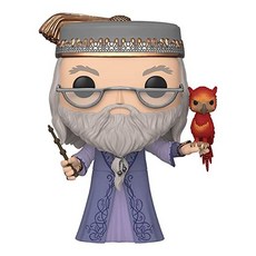 Funko 48038 POP Harry Potter: 10" Dumbledore w/Fawkes Collectible Toy Multicolor