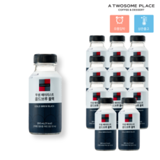 [유통기한임박] 투썸플레이스 콜드브루 블랙 * 12개입 (24.01.12), 12입, 250ml