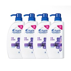 헤드앤숄더 퍼퓸 프레쉬 샴푸, 750ml, 4개