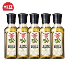 [해표] 압착 올리브유 250ml