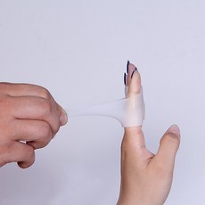 손가락 보호 커버 손톱 보호 가짜 손가락 보호 구 물다 손가락 마르다 글 씨 를 쓰다 손 아프다 흰색 개 구 2 개, 상세페이지 참조