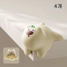 뉴프렐류드 모서리 보호 쿠션, 동동베어, 4개