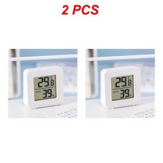 가정용 계량기 실내 미니 LCD 디지털 온도계 습도계 전자 온도 센서 1 8개, [02] Style A 2pcs