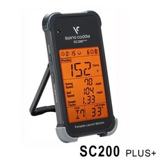 레이저 골프 거리 측정기 정품 골프 거리계 골프 스윙 분석 레이더 보이스 캐디 Plus, SC200 Plus