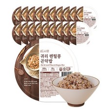 드시온 귀리렌틸콩 곤약밥, 150g, 40개