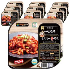 야식만참 숯불무뼈불닭발 250g, 10팩