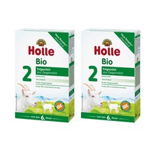 홀레 산양유 분유 2단계 400g 2팩 6개월 이상 Holle baby food Follow-on milk 2 organic goat milk base, 2개