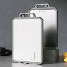 Fanood 스테인레스 316 양면 도마, 회색, 1개 회색, 1개