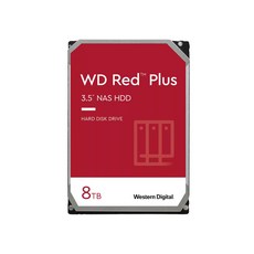 WD 8TB RED PLUS NAS HDD WD80EFZZ 3년 보증 - 하드8테라