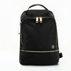 룰루레몬 Lululemon 백팩 배낭 크로스 보더 스타일 요가 필라테스 피트니스 러닝 여행 대용량 패션 가방, 분홍