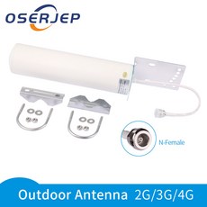 3g 4g 실외 안테나 2.4g 2600 12dbi N Female 700-2700mhz Lte 리피터 휴대폰 용 외부, 02 With 0.3M Cable