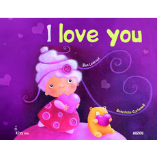 (영문도서) I Love You Hardcover, Auzou, English, 9782733812341