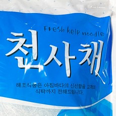 횟집 천사채 실 1kg 냉채 샐러드용 1키로 밑반찬, 2개