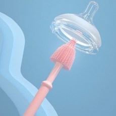MJG 회전형 깔끔한 설거지 위생 실리콘 젖병 세척솔 1+1 / 선택옵션 배송상품 : 블루2개 (싱크대/환풍기/용품/세면대/기름때/물때/다용도/다목적 추천)