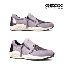 [제옥스] 오마야 그레이 여성 컴포트 데일리 스니커즈 GEOX 여성스니커즈 여성슬립온 여성운동화 여성컴포트화 제옥스스니커즈 리뷰후기