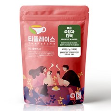 티플레이스 볶은 쑥청차 삼각티백, 2개, 50개입, 1g
