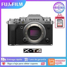 디지털 카메라 슬로우 XT4 HD X-T4 전문 비디오 사진 여행 APS-C 후지필름 지원 모션 4K 미러리스 브이로그, 4) Black 18-55 Kit 