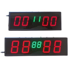 디지털 점수판 전자 스코어 농구 보드 배구 득점판, 1.5인치 모델 (플러그인)
