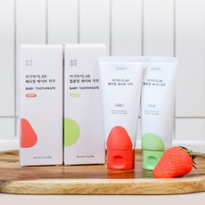 아기자기랩 유아최적화 불소 어린이 유아 아기 치약, 02.멜론향 60g, 60g, 1개