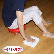 헬스데이 바퀴의자 이동의자 청소의자 무빙의자, 1개