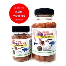 YB오리진 프리미엄 피쉬탭 부착형 사료 250ml 170g 관상어사료, 1개