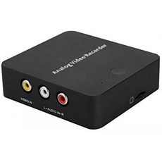 [독일직송] VBESTLIFE USB2.0 비디오 레코딩 박스 아날로그 AV 레코더 비디오 밴드 캠코더 VHS VCR D, 단일옵션